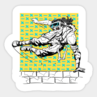 Parkour Sticker